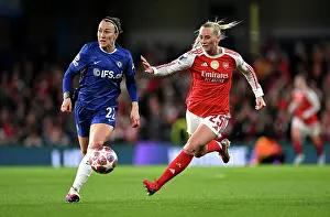 Chelsea Women V Arsenal Women - Champ Lge 2025-26 Prints: Chelsea FC v Arsenal FC - UEFA Women's Champions League 2025/26 Quarter-finals Second Leg