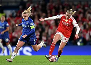 Chelsea Women V Arsenal Women - Champ Lge 2025-26 Prints: Chelsea FC v Arsenal FC - UEFA Women's Champions League 2025/26 Quarter-finals Second Leg