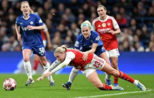 Chelsea Women V Arsenal Women - Champ Lge 2025-26 Prints: Chelsea FC v Arsenal FC - UEFA Women's Champions League 2025/26 Quarter-finals Second Leg