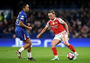Chelsea Women V Arsenal Women - Champ Lge 2025-26 Prints: Chelsea FC v Arsenal FC - UEFA Women's Champions League 2025/26 Quarter-finals Second Leg