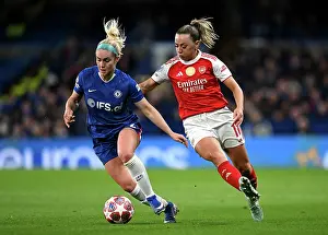 Chelsea Women V Arsenal Women - Champ Lge 2025-26 Prints: Chelsea FC v Arsenal FC - UEFA Women's Champions League 2025/26 Quarter-finals Second Leg