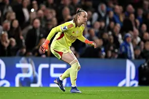 Chelsea Women V Arsenal Women - Champ Lge 2025-26 Prints: Chelsea FC v Arsenal FC - UEFA Women's Champions League 2025/26 Quarter-finals Second Leg