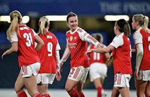 Chelsea Women V Arsenal Women - Champ Lge 2025-26 Prints: Chelsea FC v Arsenal FC - UEFA Women's Champions League 2025/26 Quarter-finals Second Leg