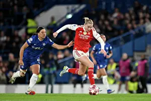 Chelsea Women V Arsenal Women - Champ Lge 2025-26 Prints: Chelsea FC v Arsenal FC - UEFA Women's Champions League 2025/26 Quarter-finals Second Leg