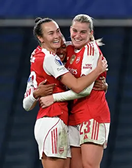 Chelsea Women V Arsenal Women - Champ Lge 2025-26 Prints: Chelsea FC v Arsenal FC - UEFA Women's Champions League 2025/26 Quarter-finals Second Leg