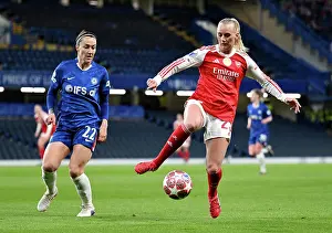 Chelsea Women V Arsenal Women - Champ Lge 2025-26 Prints: Chelsea FC v Arsenal FC - UEFA Women's Champions League 2025/26 Quarter-finals Second Leg
