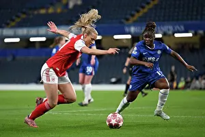 Chelsea Women V Arsenal Women - Champ Lge 2025-26 Prints: Chelsea FC v Arsenal FC - UEFA Women's Champions League 2025/26 Quarter-finals Second Leg