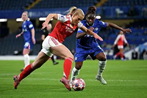 Chelsea Women V Arsenal Women - Champ Lge 2025-26 Prints: Chelsea FC v Arsenal FC - UEFA Women's Champions League 2025/26 Quarter-finals Second Leg
