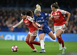Chelsea Women V Arsenal Women - Champ Lge 2025-26 Prints: Chelsea FC v Arsenal FC - UEFA Women's Champions League 2025/26 Quarter-finals Second Leg Chelsea FC v Arsenal FC
