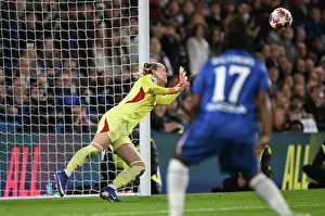 Chelsea Women V Arsenal Women - Champ Lge 2025-26 Prints: Chelsea FC v Arsenal FC - UEFA Women's Champions League 2025/26 Quarter-finals Second Leg Chelsea FC v Arsenal FC