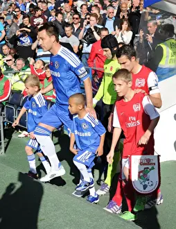 Chelsea vs Arsenal: Premier League Showdown - Robin van Persie and John Terry Leading the Charge (2011-12)