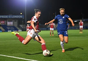 Images Dated 7th October 2020: Chelsea Women vs. Arsenal Women: Continental Cup Clash at Kingsmeadow