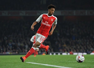 Arsenal V Reading EFL Cup 2016-17 Prints: Chris Willock in Action: Arsenal vs. Reading, EFL Cup 2016-17