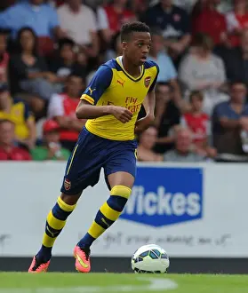 Boreham Wood V Arsenal Prints: Chris Willock Shines: Arsenal's Pre-Season Excitement vs. Borehamwood