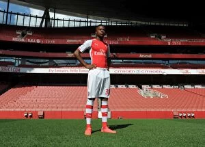 Chuba Akpom (Arsenal). Arsenal 1st Team Photocall. Emirates Stadium, 7 / 8 / 14. Credit