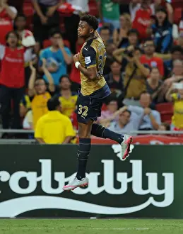 Arsenal V Singapore XI Prints: Chuba Akpom Scores: Arsenal's Victory at 2015 Barclays Asia Trophy, Kallang, Singapore