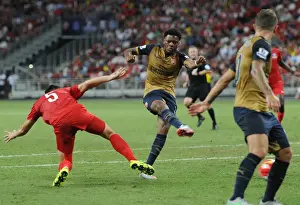 Chuba Akpom Scores First Goal for Arsenal: Arsenal v Singapore XI, Barclays Asia Trophy, Kallang, Singapore - July 15, 2015