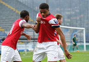 Youth Sports League Prints: Chuba Akpom Scores First Goal as Arsenal Reaches NextGen Series Final vs. Chelsea