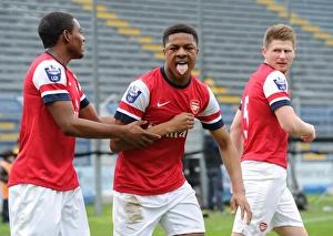 Youth Sports League Prints: Chuba Akpom Scores First Goal in Arsenal's NextGen Series Semi-Final Win over Chelsea