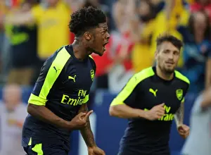 Arsenal V Chivas 2016-17 Prints: Chuba Akpom Scores His Third Goal: Arsenal's Pre-Season Victory Over CD Guadalajara