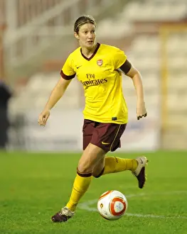 Rayo Vallecano V Arsenal Ladies 2010 - 11 Prints: Ciara Grant (Arsenal). Rayo Vallecano 2: 0 Arsenal Ladies. UEFA Champions League