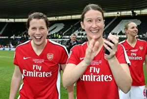Arsenal Ladies v Sunderland WFC Collection: Ciara Grant and Niamh Fahey