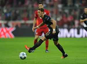 Bayern Munich V Arsenal 2015-16 Prints: Clash at the Allianz Arena: Mesut Ozil Faces His Former Team - Bayern Munich vs Arsenal