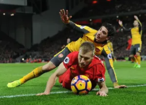 Clash at Anfield: Hector Bellerin vs Ragnar Klavan - Premier League Battle, 2016-17