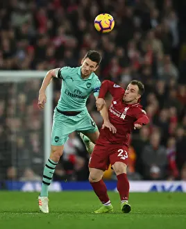 Clash at Anfield: Koscielny vs. Shaqiri - Liverpool vs. Arsenal, Premier League 2018-19