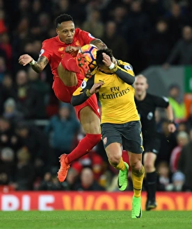 Liverpool V Arsenal 2016-17 Prints: Clash at Anfield: Liverpool vs