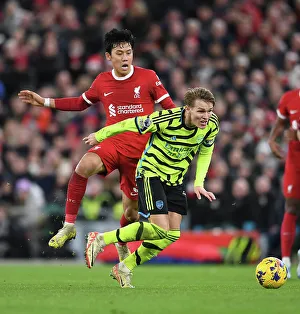 Liverpool V Arsenal 2023-24 Prints: Clash at Anfield: Liverpool vs