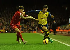 Clash at Anfield: Liverpool vs. Arsenal - Olivier Giroud vs. Martin Skrtel