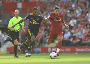 Clash at Anfield: Liverpool vs. Arsenal - Premier League Showdown (2019-20)