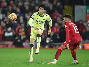 Clash at Anfield: Tomiyasu vs. Oxlade-Chamberlain - Liverpool vs. Arsenal, Premier League 2021-22