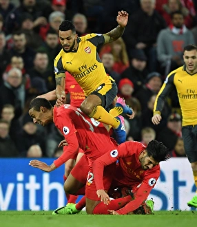 Clash at Anfield: Walcott's Intense Battle Against Matip and Can