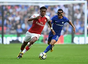 Clash of the Blues: Iwobi vs Pedro - FA Community Shield Showdown (Arsenal vs Chelsea)