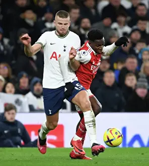Clash in the Capital: Nketiah vs. Dier - Intense Rivalry between Arsenal and Tottenham in the Premier League 2022-23
