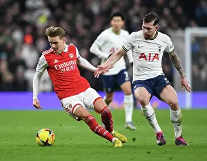 Clash in the Capital: Odegaard vs. Hojbjerg - A Battle of Wits in the Premier League 2022-23: Tottenham vs. Arsenal