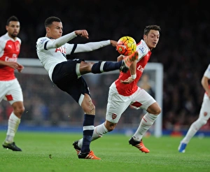 Arsenal V Tottenham Hotspur 2015-16 Prints: Clash of the Capital Rivals: Arsenal vs. Tottenham - Premier League Showdown (2015-16)