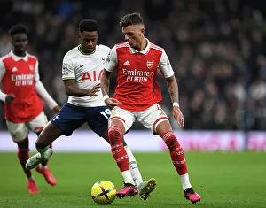 Tottenham Hotspur V Arsenal 2022-23 Prints: Clash in the Capital: White vs. Sessegnon - Tottenham vs. Arsenal, Premier League 2022-23