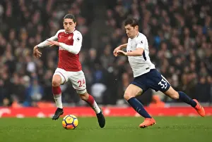 Arsenal V Tottenham Hotspur 2017-18 Prints: Clash of the Capitals: Bellerin vs
