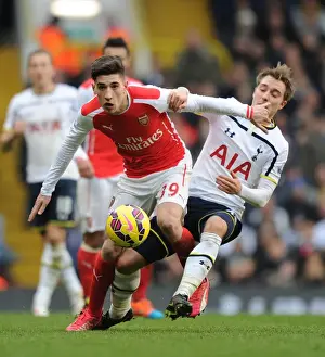 Tottenham Hotspur V Arsenal 2014-15 Prints: Clash of the Capitals: Bellerin vs