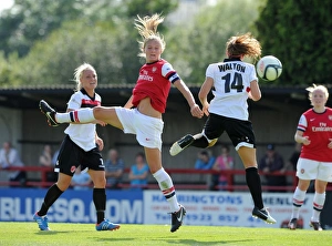 Arsenal Ladies V Lincoln Ladies 2012:13 Prints: Clash of Champions: Arsenal Ladies vs. Lincoln Ladies - FA WSL Showdown