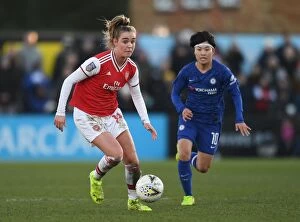 Arsenal Women v Chelsea Women 2019-20 Collection: Clash of Champions: Arsenal vs. Chelsea - FA WSL Showdown