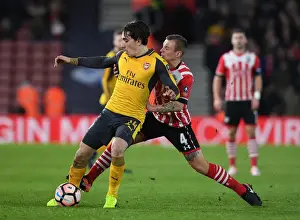 Clash of Champions: Hector Bellerin vs Jordy Clasie - Southampton v Arsenal, FA Cup 2017