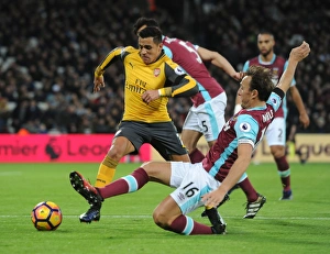 Olympic Stadium Prints: Clash of Champions: Sanchez vs. Noble - Arsenal vs. West Ham, Premier League
