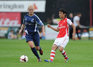 Millwall Lionessess V Arsenal Ladies 2014 Prints: Clash of Champions: Yukari Kinga vs. Stevie Lamb in WSL Continental Cup Action