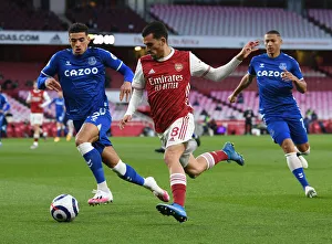 Clash at the Emirates: A Battle Between Dani Ceballos and Ben Godfrey, Arsenal vs. Everton, Premier League 2020-21