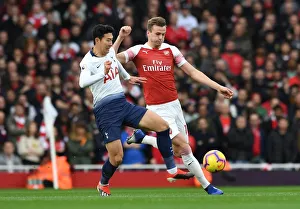 Clash at the Emirates: Holding vs. Son in the Arsenal vs. Tottenham Premier League Battle