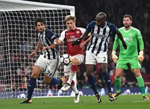 Clash at Emirates: Monreal vs Hegazy & Nyom (Arsenal vs West Bromwich Albion, 2017-18)